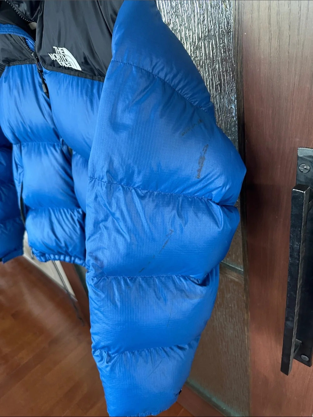 The North Face Mens 700 down Blue and Black winter Jacket Sz XL
